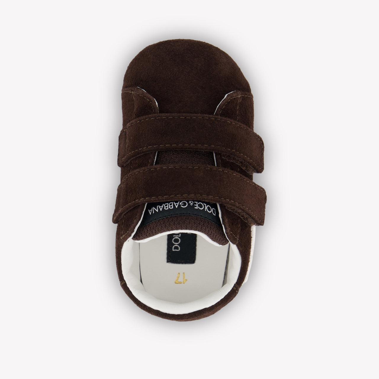 Dolce & Gabbana Baby Jongens Sneakers In Bruin