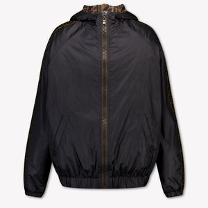 Fendi Kids Unisex Summer jacket In Black