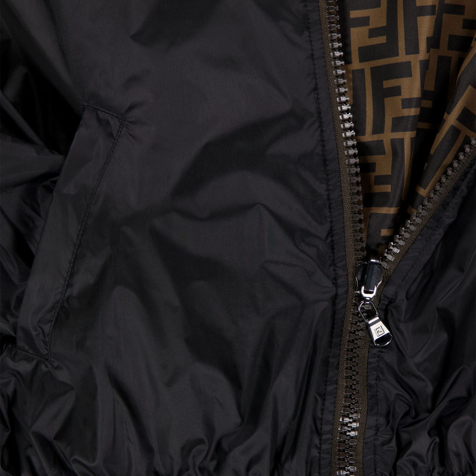 Fendi Kinder Unisex Zomerjas In Zwart