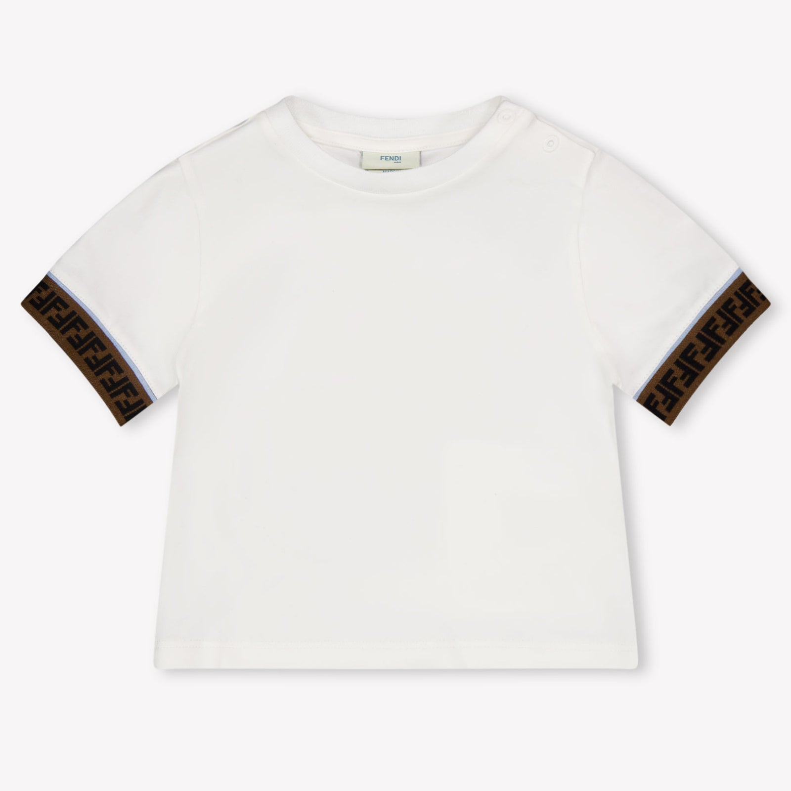 Fendi Baby Unisex T-Shirt In White