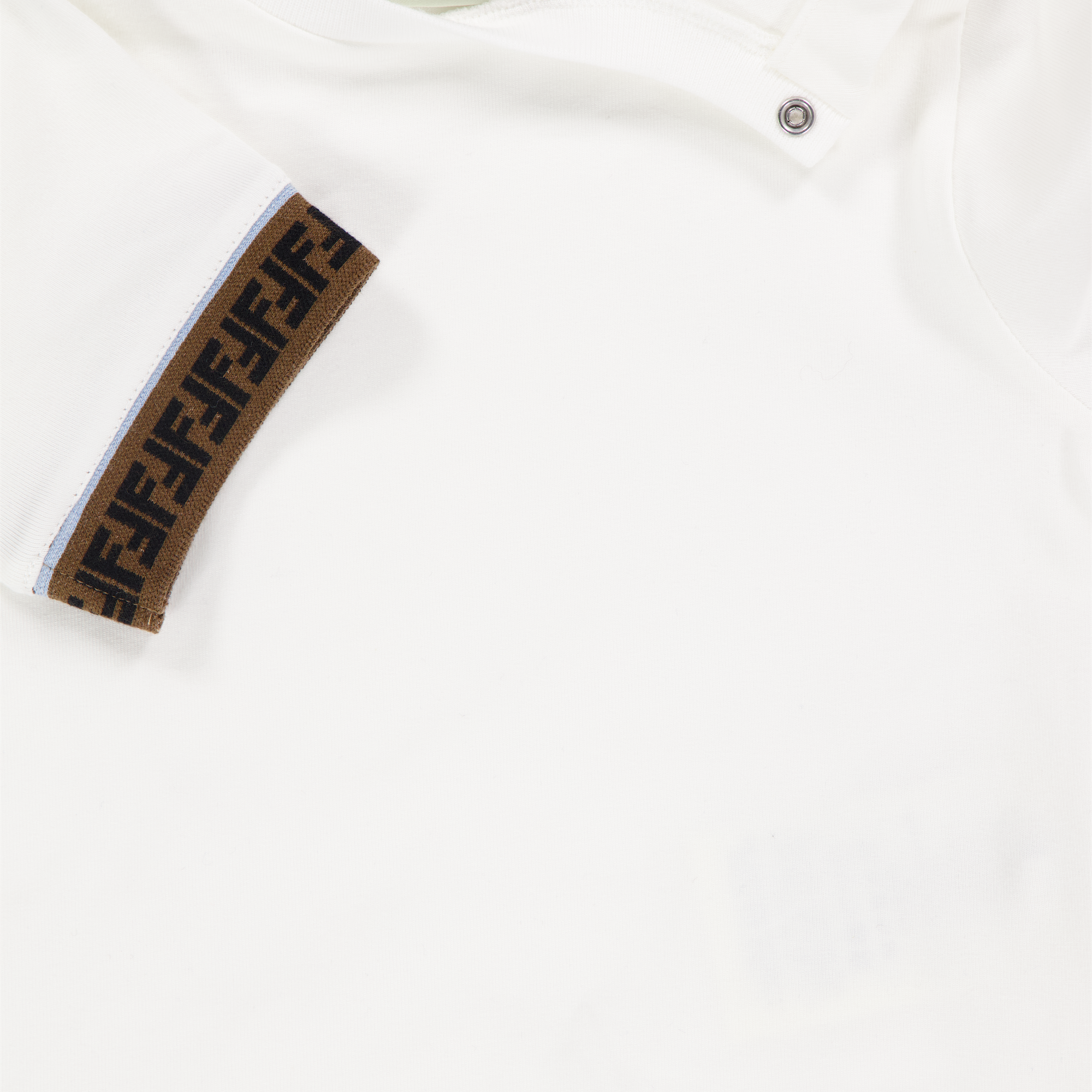Fendi Baby Unisex T-Shirt In White