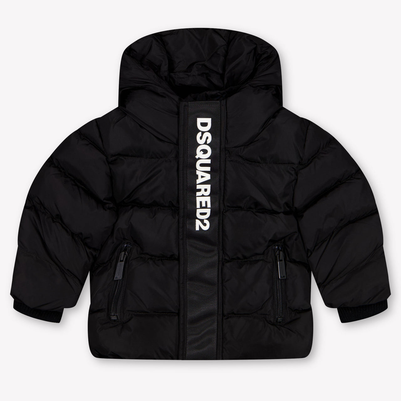 Dsquared2 Baby Jongens Winterjas In Zwart