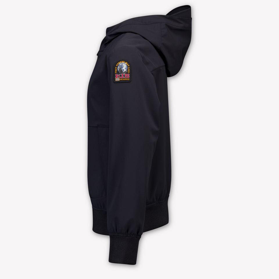 Parajumpers Abner Kids Boys Summer jacket In Black