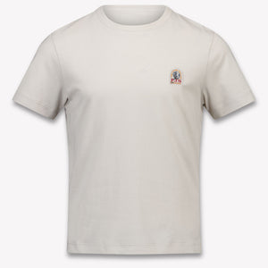 Parajumpers Patch Tee Kids Boys T-Shirt In Beige