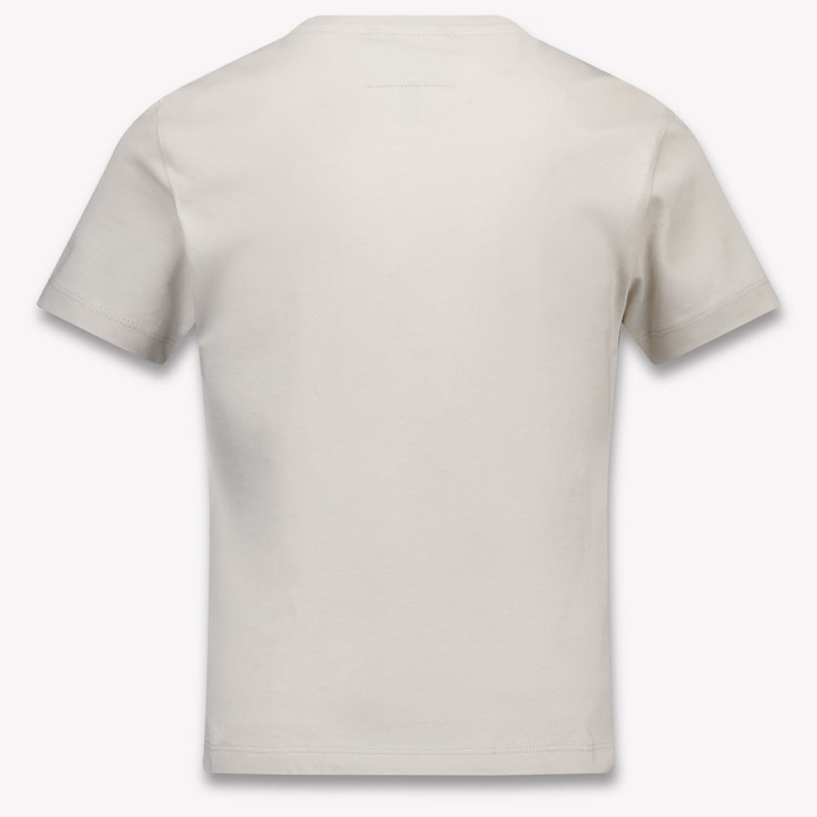 Parajumpers Patch Tee Kids Boys T-Shirt In Beige