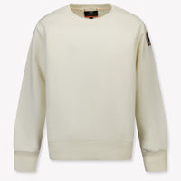 Parajumpers Kids Boys Sweater In OffWhite