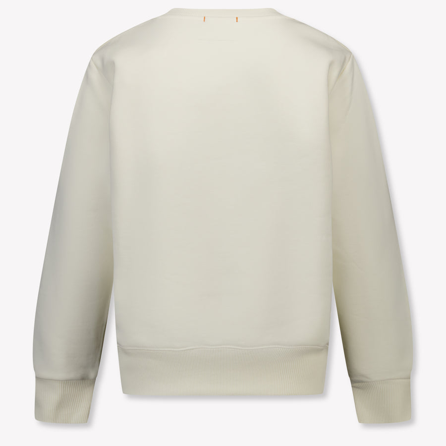 Parajumpers Kids Boys Sweater In OffWhite
