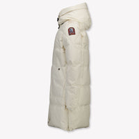 Parajumpers Longbear Kids Girls Jackets In OffWhite