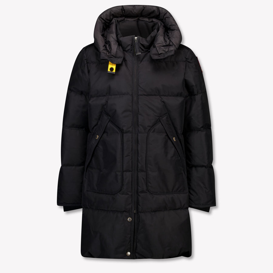 Parajumpers Longbear Girls Winter Jacket in Black