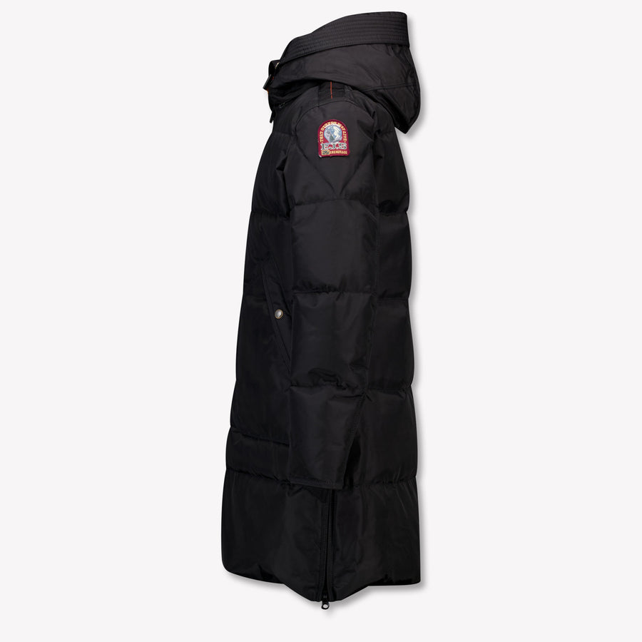 Parajumpers Longbear Kids Girls Jackets In Black