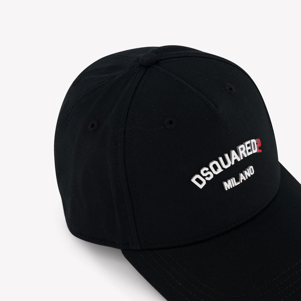 Dsquared2 Kinder Jongens Pet In Zwart