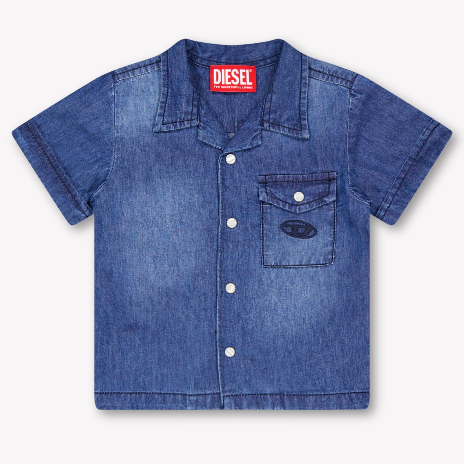 Diesel Baby Jongens Blouse In Jeans