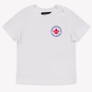 Dsquared2 Baby Jongens T-Shirt In Wit