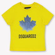 Dsquared2 Baby Boys T-Shirt In Yellow