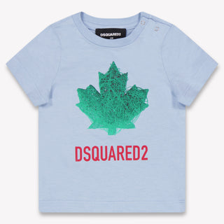 Dsquared2 Baby Jongens T-Shirt In Licht Blauw