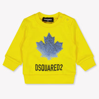 Dsquared2 Baby Boys Sweater In Yellow