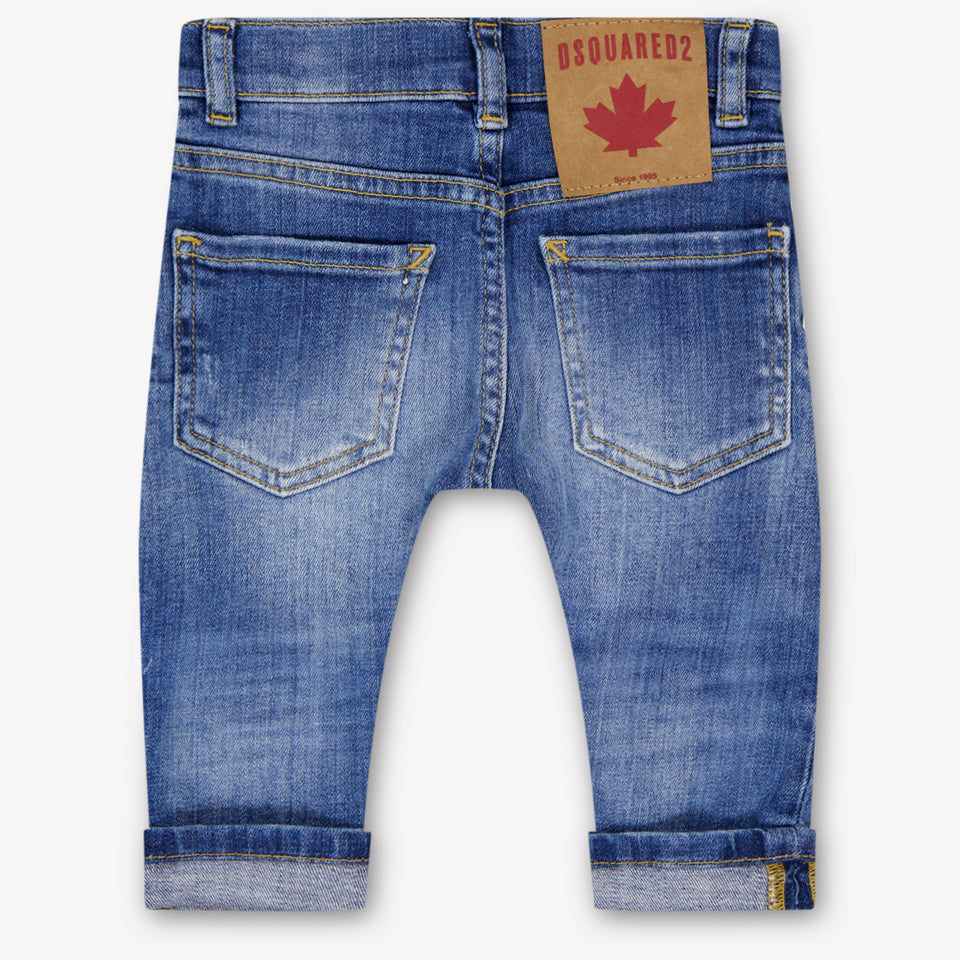 Dsquared2 Baby Jongens Jeans In Blauw