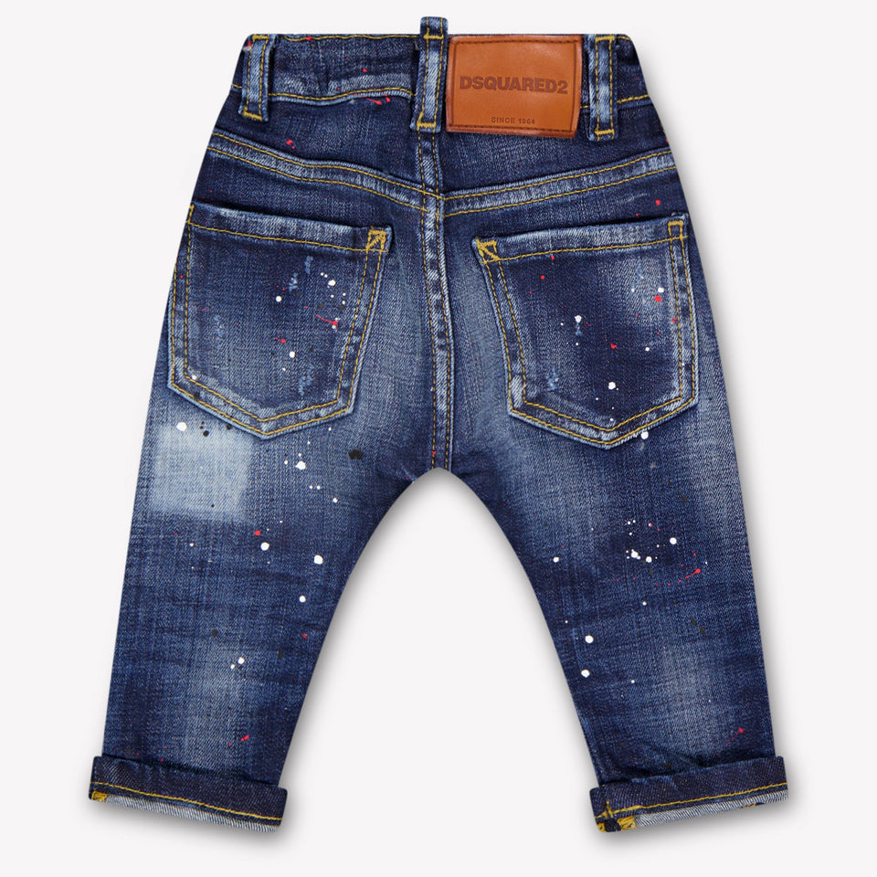 Dsquared2 Baby Jongens Jeans In Blauw