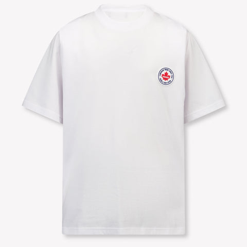 Dsquared2 Kinder Jongens T-Shirt In Wit