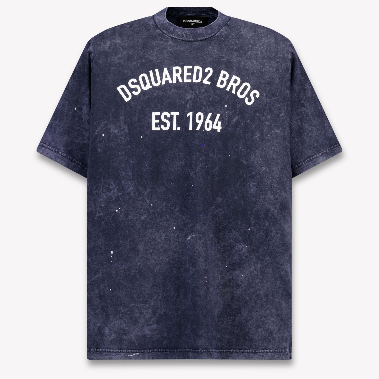 Dsquared2 Kinder Jongens T-Shirt In Donker Blauw