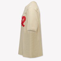 Dsquared2 Kids Boys T-Shirt In Light Beige