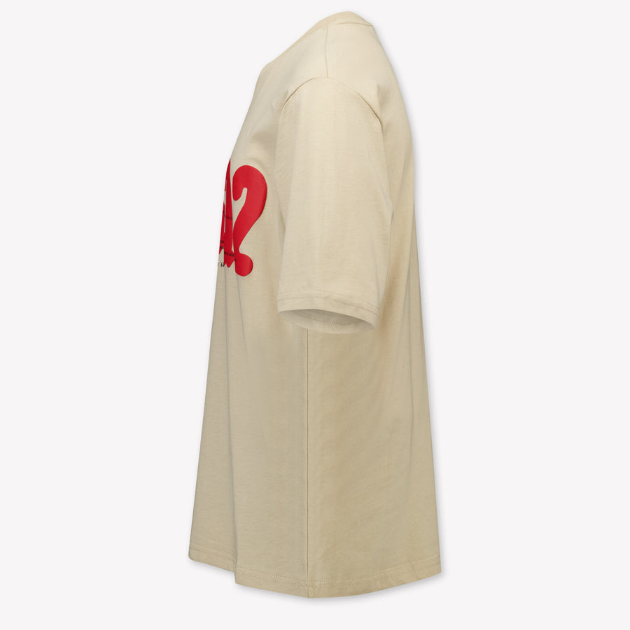 Dsquared2 Kids Boys T-Shirt In Light Beige