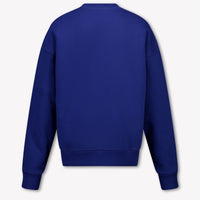 Dsquared2 Kids Boys Sweater In Cobalt Blue