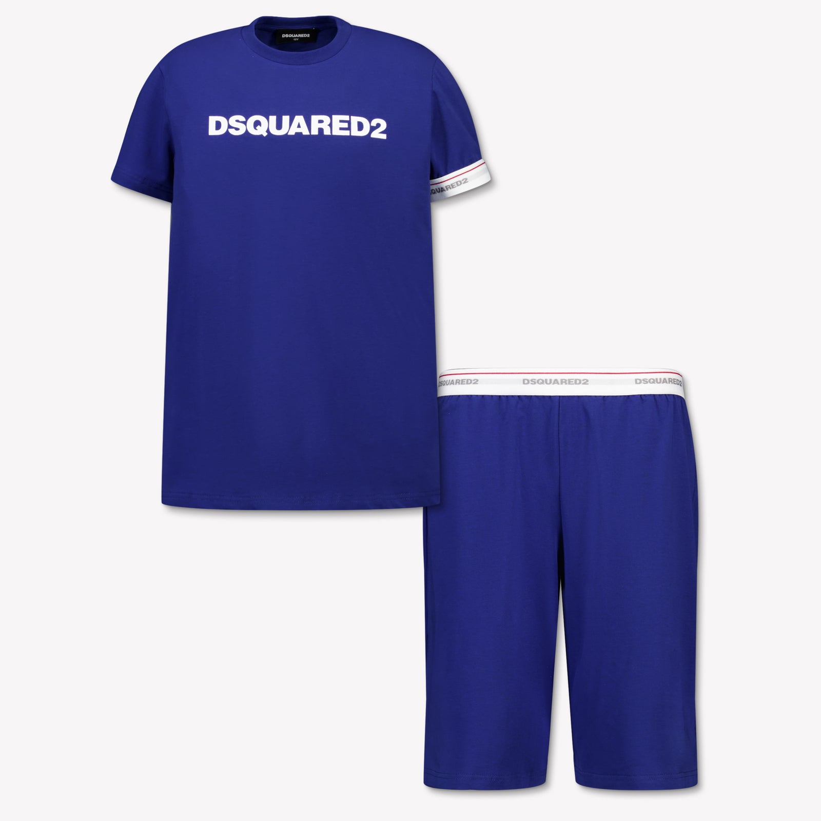 Dsquared2 Kinder Jongens Setje In Cobalt Blauw