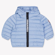 Dsquared2 Baby Jongens Tussenjas In Licht Blauw