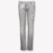 Dsquared2 Kids Boys Jeans In Light Gray