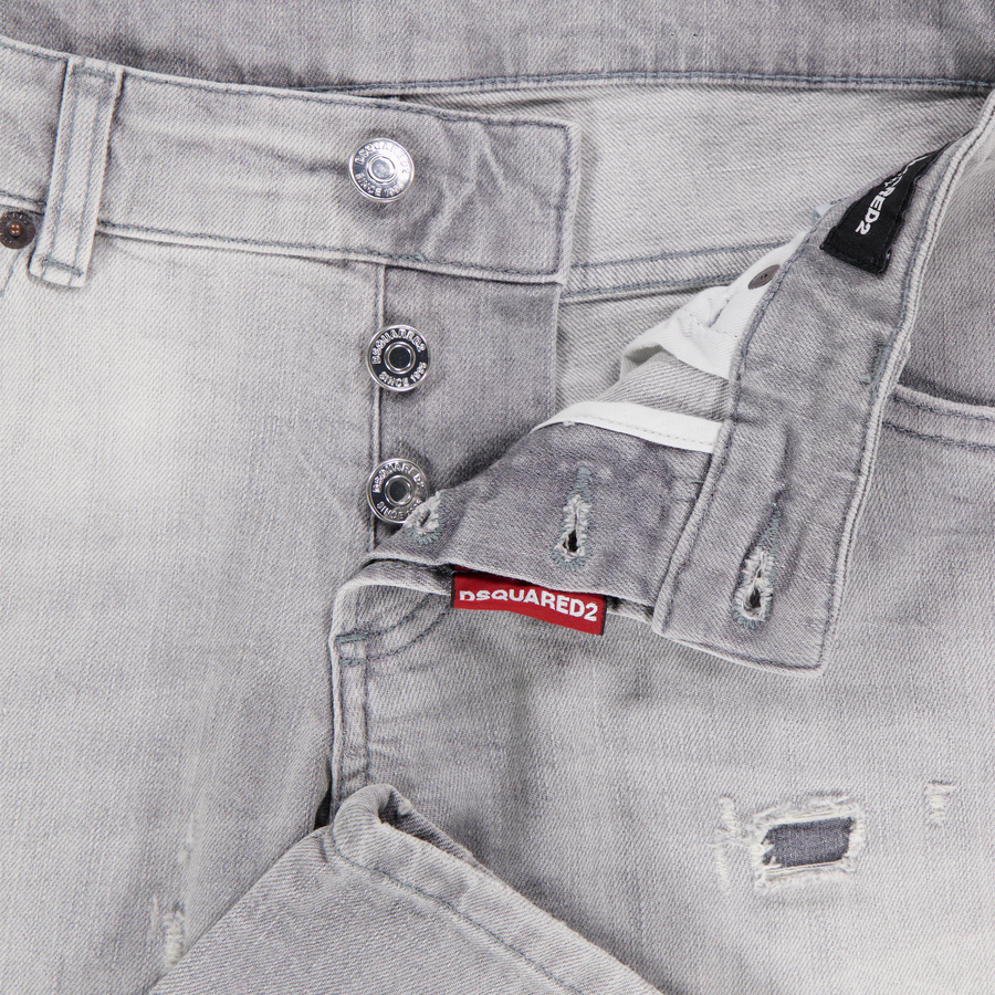 Dsquared2 Kids Boys Jeans In Light Gray
