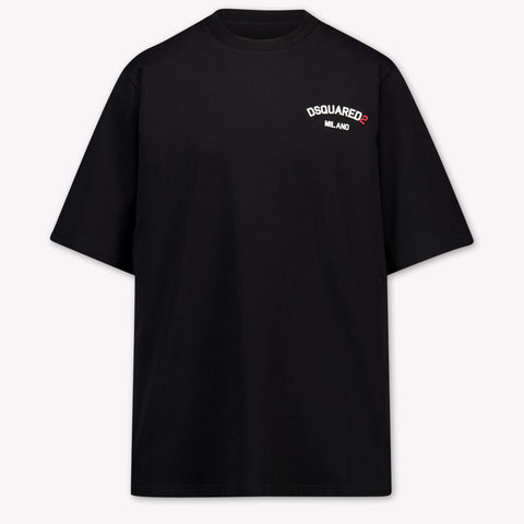 Dsquared2 Kinder Jongens T-Shirt In Zwart