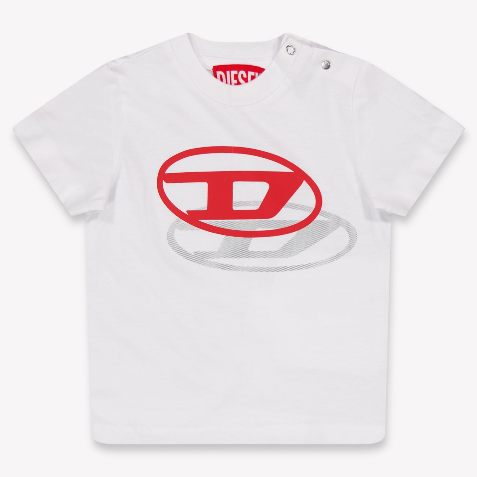 Diesel Baby Jongens T-Shirt In Wit