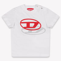 Diesel Baby Boys T-Shirt In White