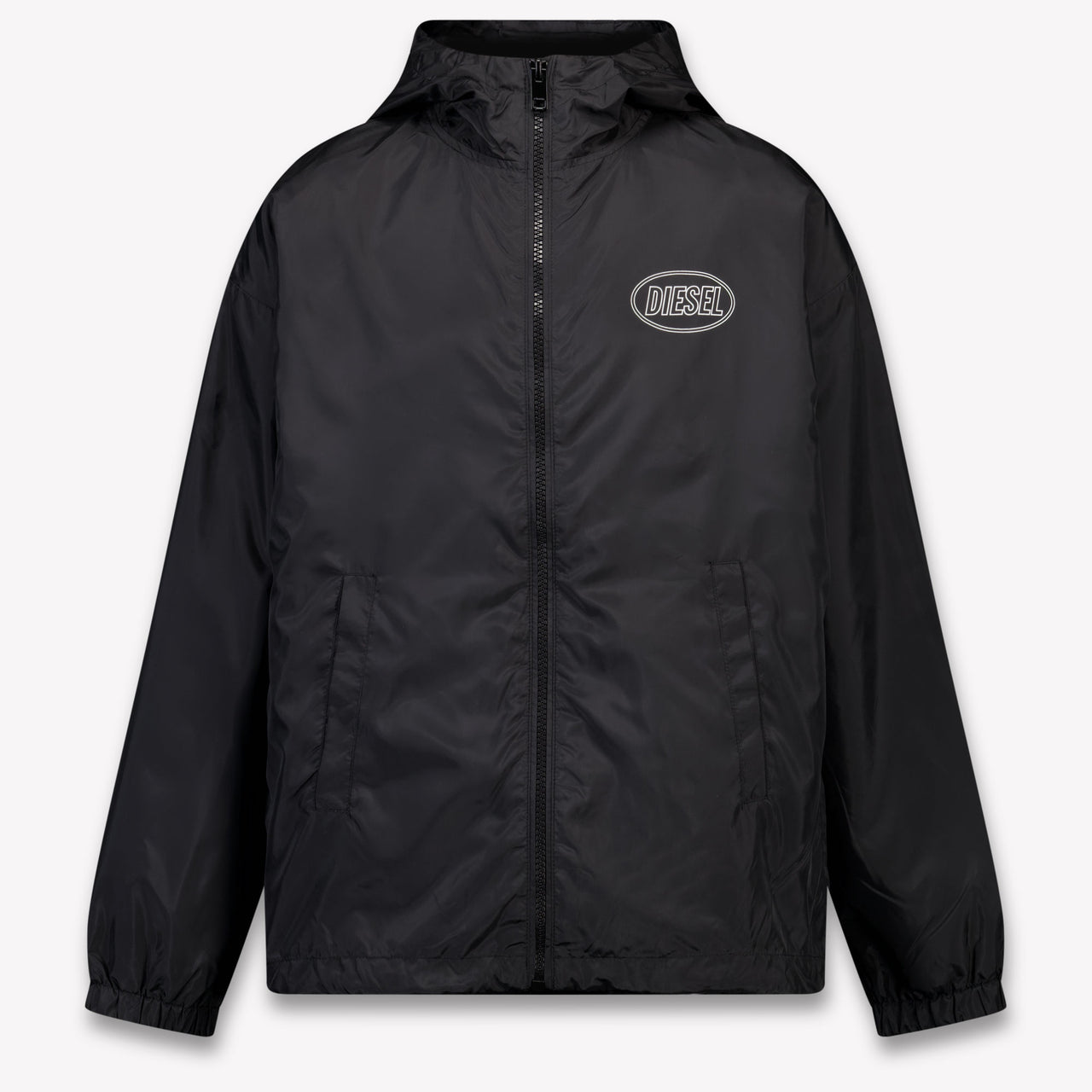 Diesel Kids Boys Zomerjas In Black