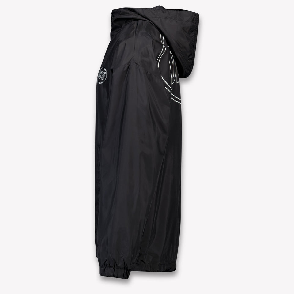 Diesel Kids Boys Zomerjas In Black