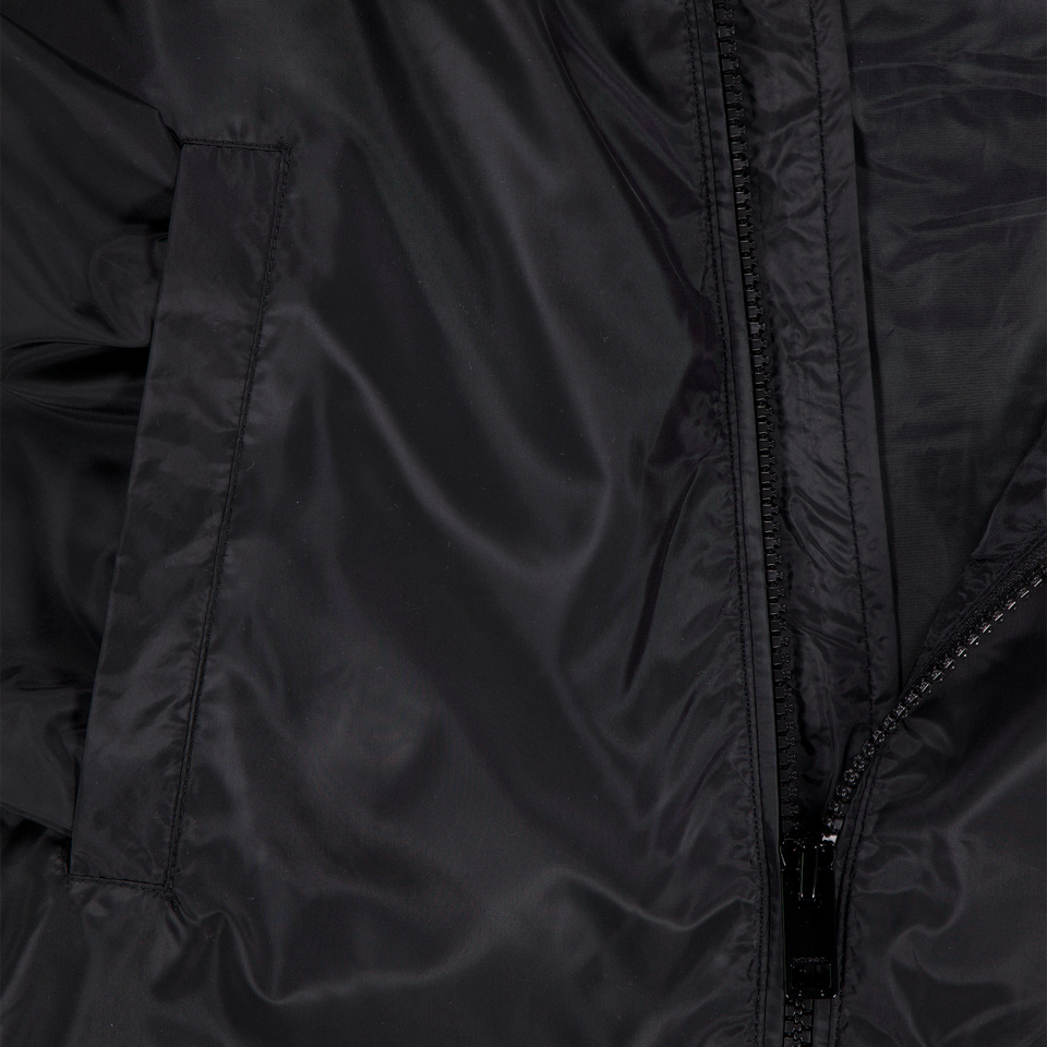 Diesel Kids Boys Zomerjas In Black