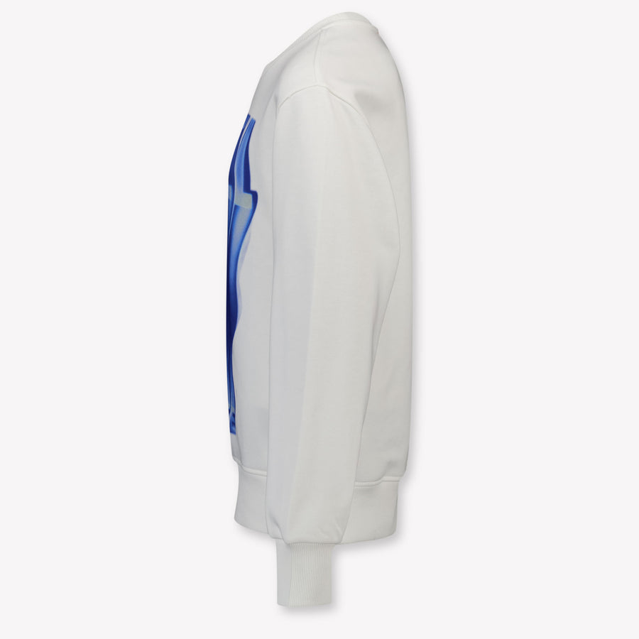 Diesel Kids Boys Sweater In OffWhite