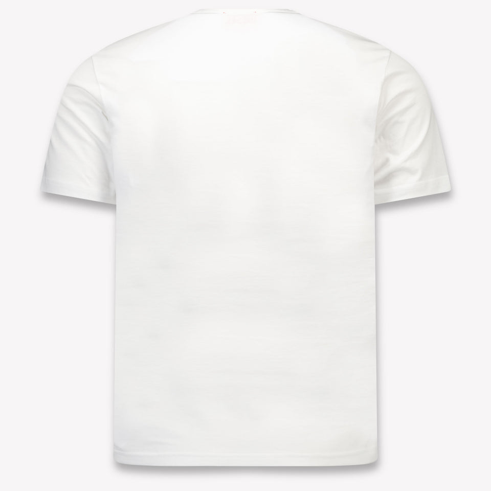 Diesel Kinder Jongens T-Shirt In Off White