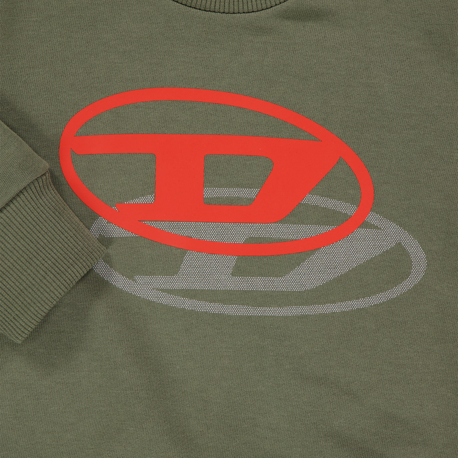Diesel Baby Boys Sweater In Army