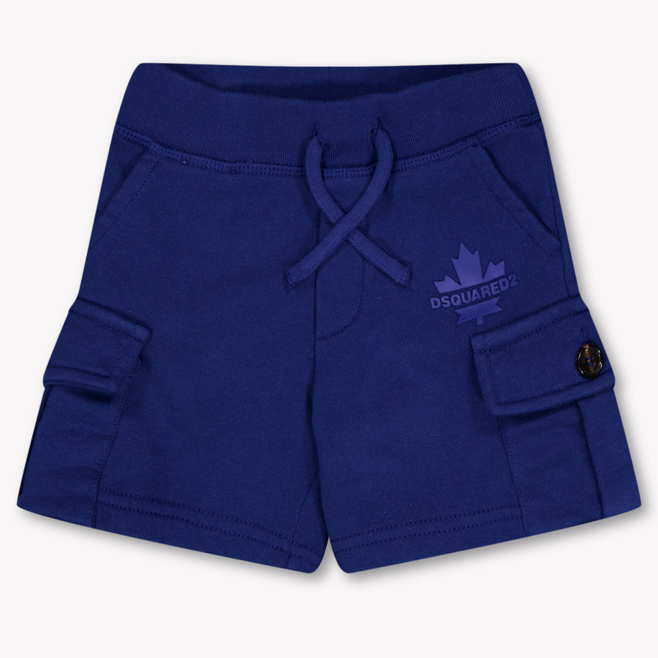 Dsquared2 Baby Boys Shorts In Cobalt Blue