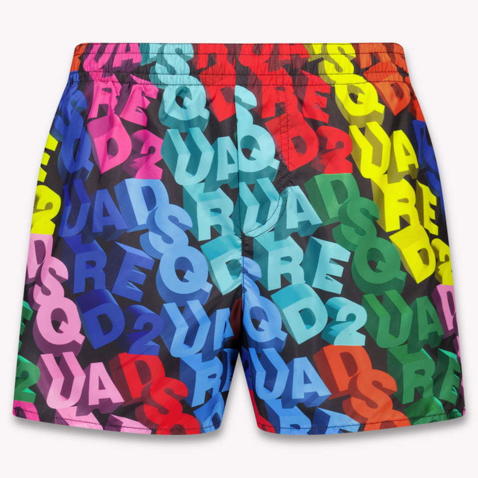 Dsquared2 Kids Boys Swimwear In Black
