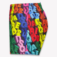 Dsquared2 Kids Boys Swimwear In Black