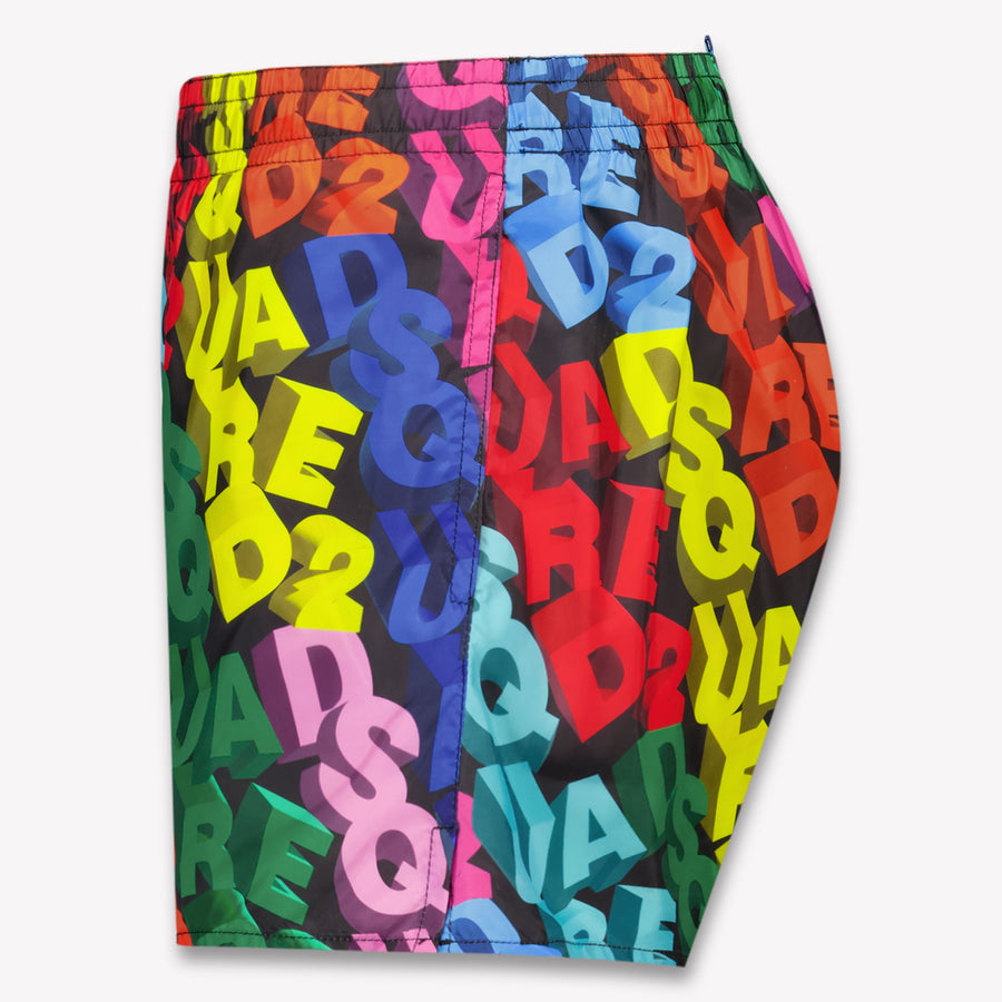 Dsquared2 Kids Boys Swimwear In Black