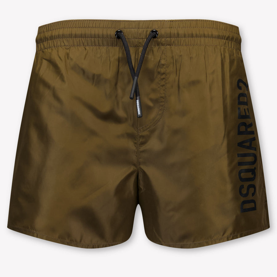 Dsquared2 Kids Boys Swimwear In Army