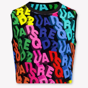 Dsquared2 Kids Girls T-Shirt In Black