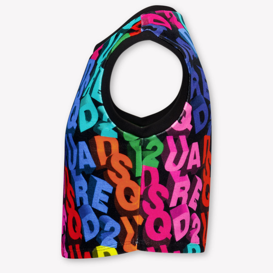 Dsquared2 Kids Girls T-Shirt In Black