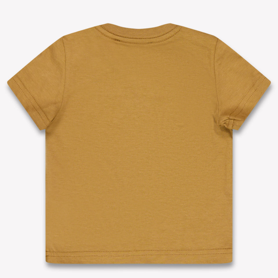 Dsquared2 Baby Jongens T-Shirt In Camel