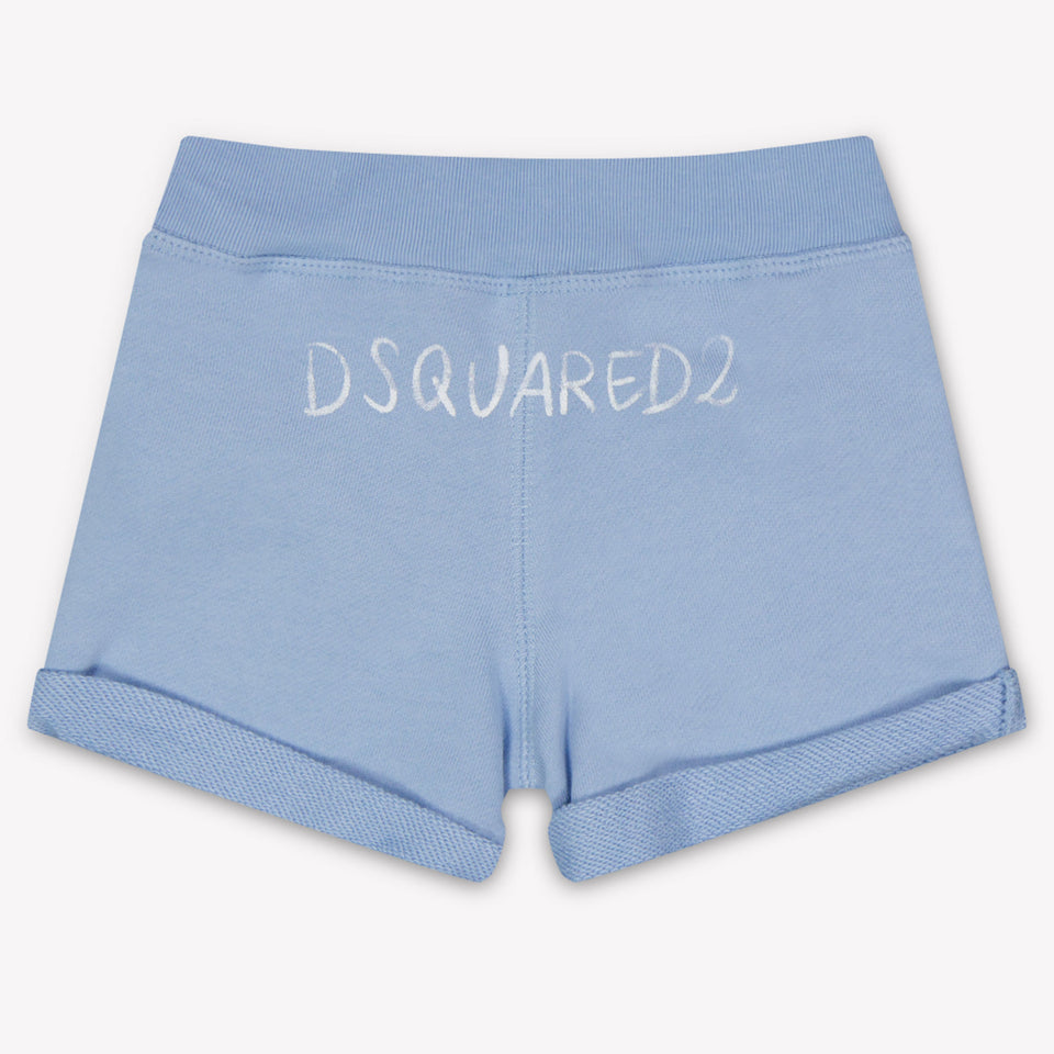 Dsquared2 Baby Boys Shorts In Light Blue