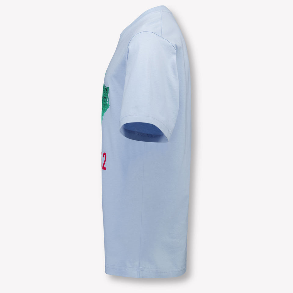 Dsquared2 Kids Boys T-Shirt In Light Blue